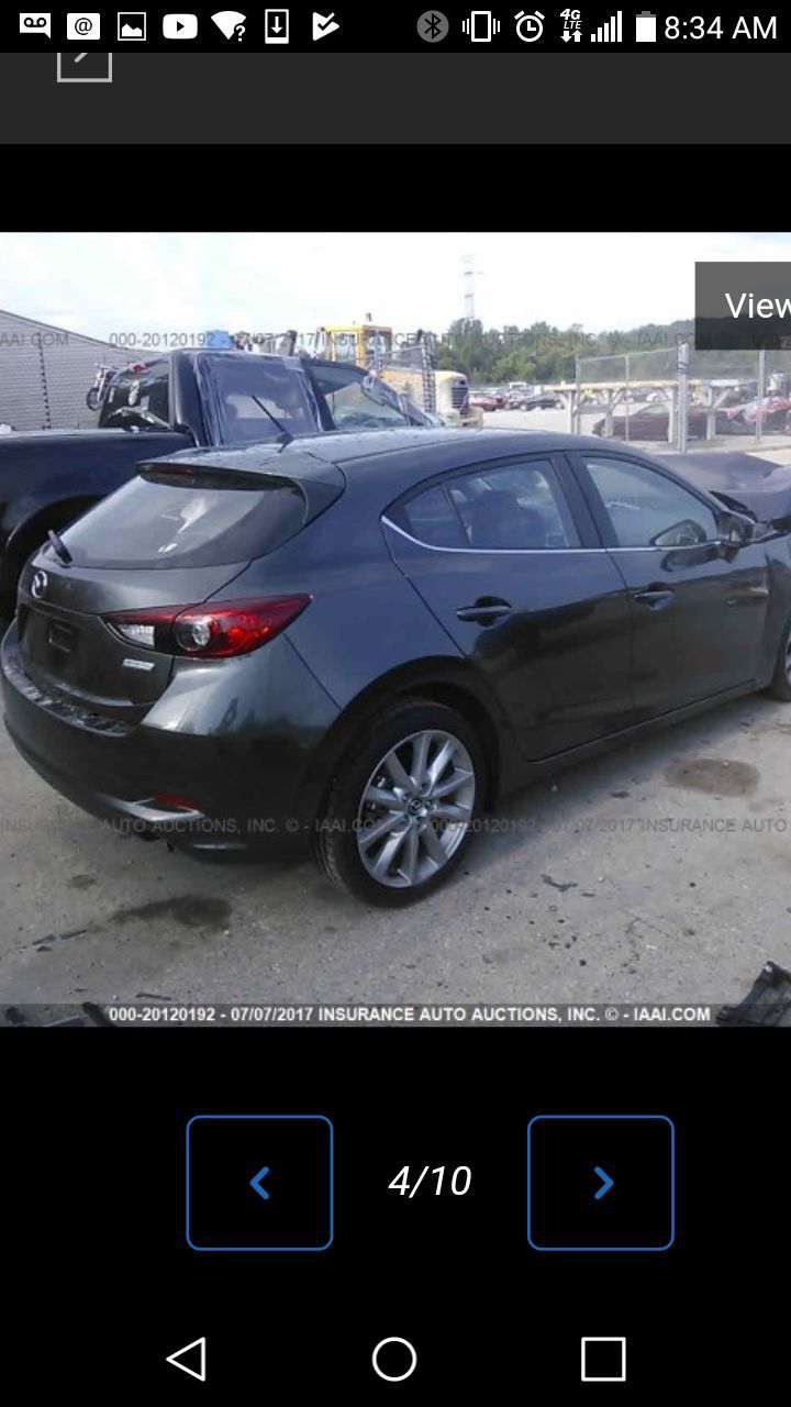 2016 mazda 3 for parts part
