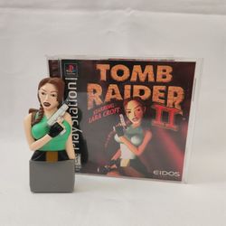 Tomb Raider 2 Playstation 1 Game with Tomb Raider Memory Card