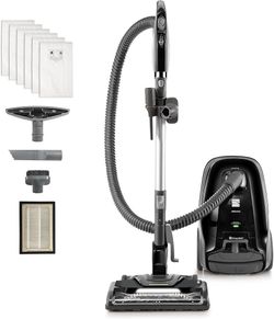Kenmore 400 Series Bagged Canister Vacuum with Hair Eliminator Brushroll Pet Friendly, Lightweight, 2-Motor Design, HEPA Filter, LED Headlight and Aut