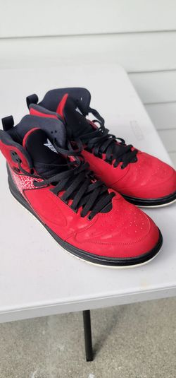Nike High-Top Sneakers Red and Black size 12
