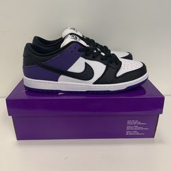 Nike SB Dunk Low - Court Purple - Size 10.5M - Brand New 