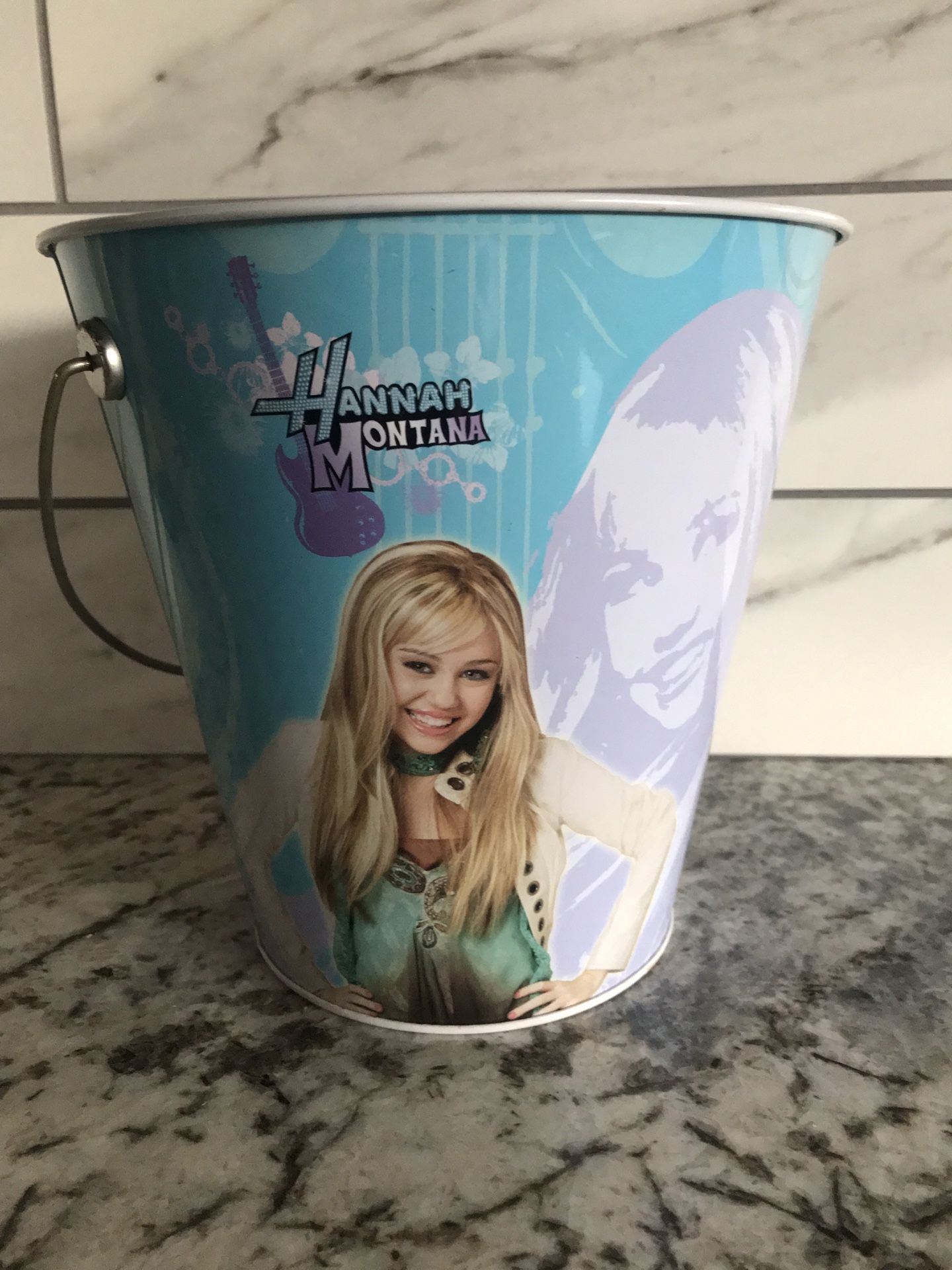 Hannah Montana Metal Bucket 