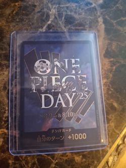 ONE PIECE DAY'25 DON ! Card Promo Premium Card Collection Japanese Don Card Trading Card Game