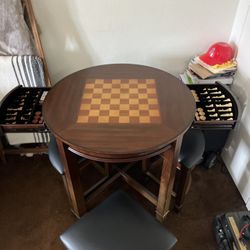 Round Game Board Table 