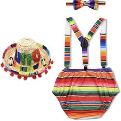 Uno Mexican Baby Boy Outfit 
