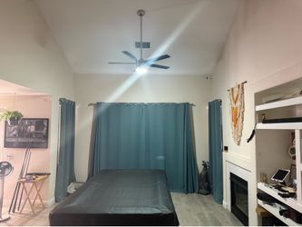 Ceiling light fan 3-speed adjustable w/ controller