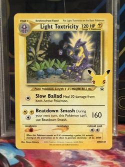 Light Toxtricity Card
