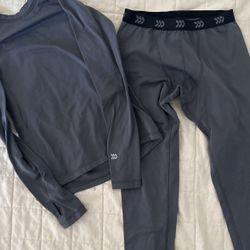 Boys Fleece Base Layer Size 8-10 Medium