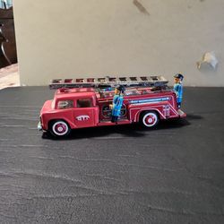 1970s S&I Toys Fire Truck 