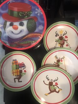 Reindeer plates