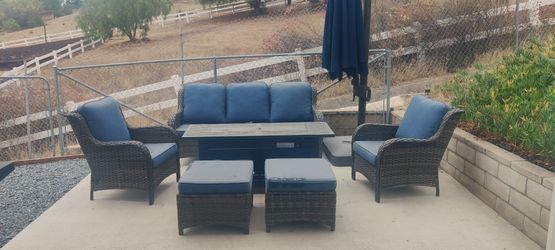 5 Piece Patio Furniture Set