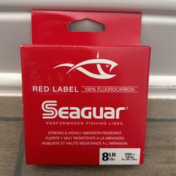 New Seaguar Red label Fluorocarbon Line 