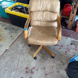 Adjustable Leather Chair