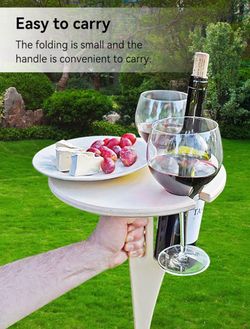 Folding Wine Table