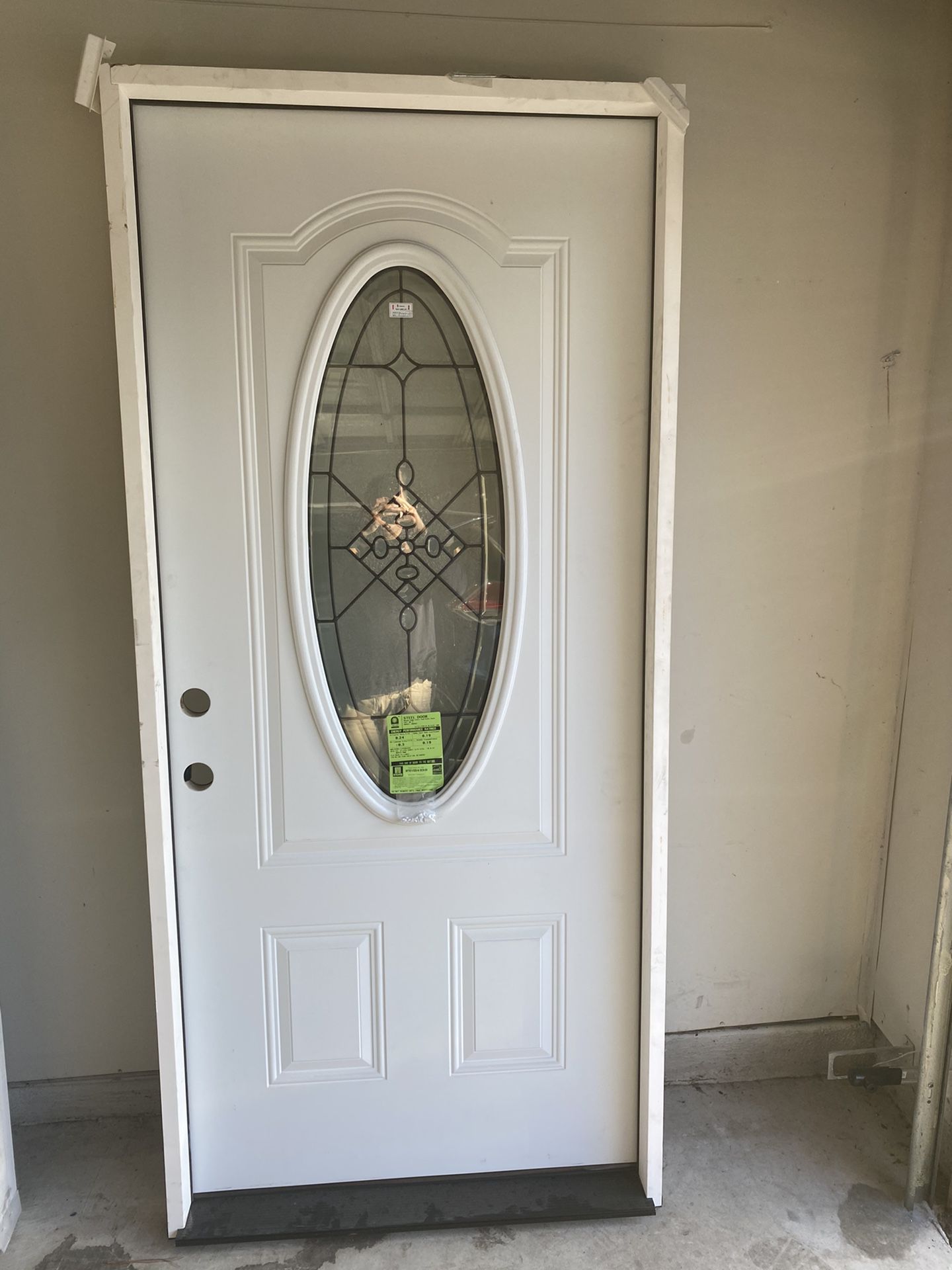 Brand new front door