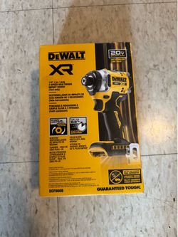 DEWALT XR 20V MAX Brushless 1/4" 3-Speed High Torque Impact Driver DCF860B Tool Only