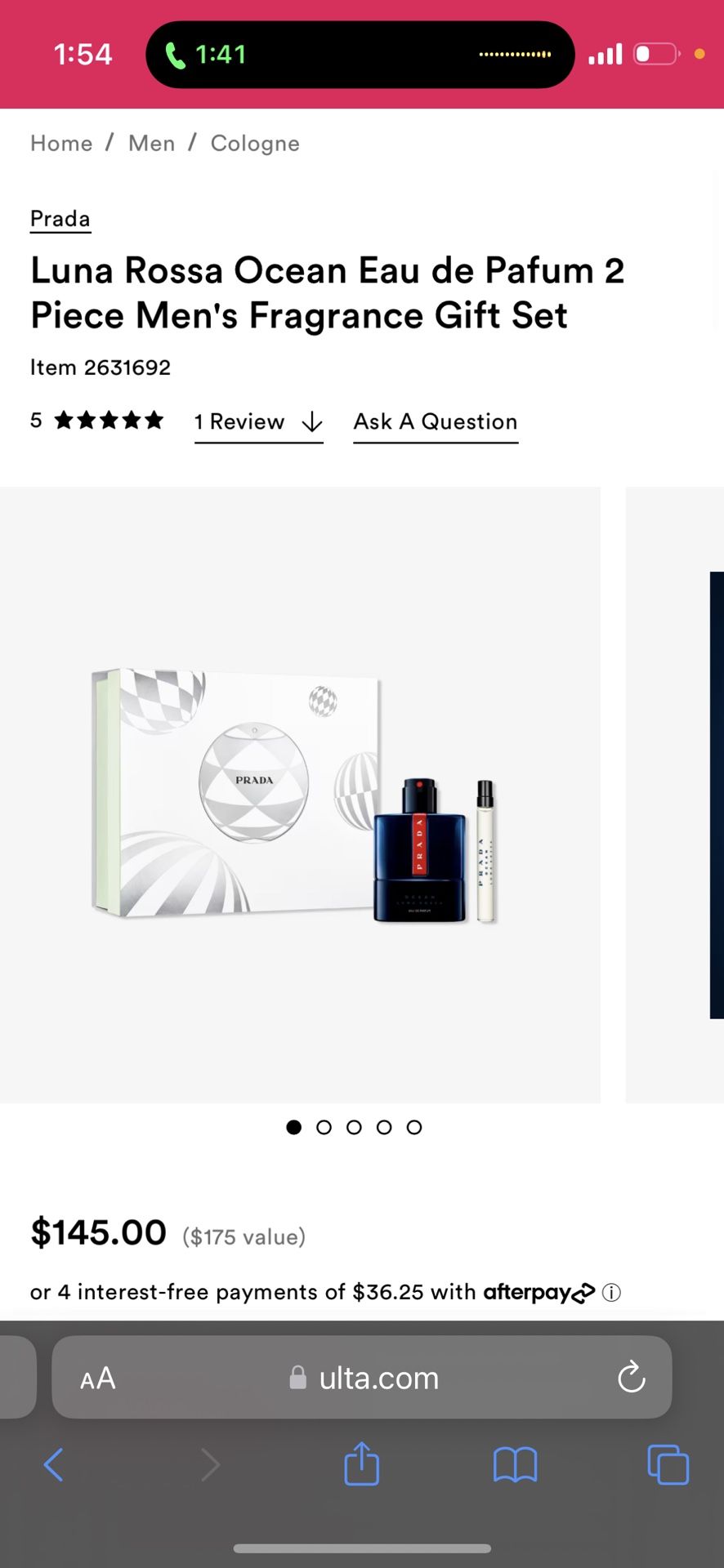 Beautiful Perfum Set