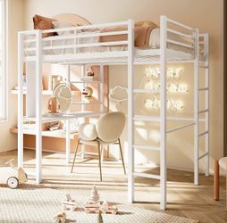 NEW Loft Bed With Desk