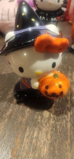 Halloween Hello Kitty Witch Ceramic