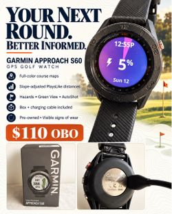 Garmin Approach S60