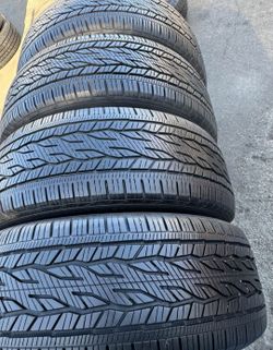 255 55 20 Continental Tires Con 80% de Vida Las 4