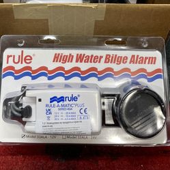 Rule Automatic Float Switch With High Water Alarm (NEW)