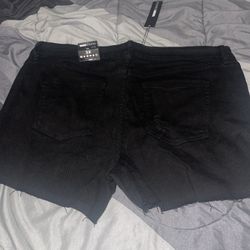 Black Booty Shorts 