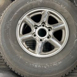 Rims 16 inch With Brand New Tires Chevy/GMC