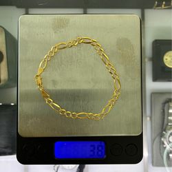 Gold bracelet 10k