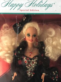 1991 Mattel Happy Holidays Barbie Doll