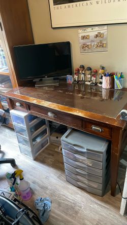 Solid Wood Desk