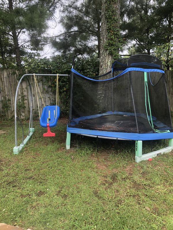 Trampoline and swing combo for Sale in Fayetteville, NC OfferUp