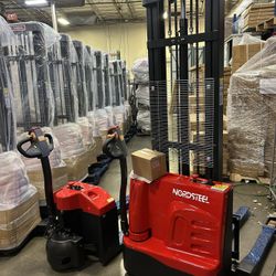Now Available In Los Angeles Brand New Electric Forklift Pallet Jacks 