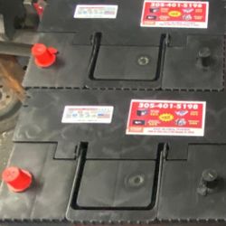 From the Group-65 new car battery, 1-year warranty 