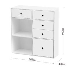 Buffet Storage Cabinet with 5 Drawers