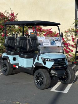 2027 Voyager Commander 4-Seat Forward Lithium Electric Street Legal LSV NEV Golf Cart