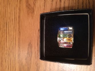 18K Yellow Gold plated Diamond Ring