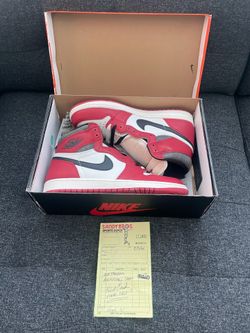 Size 10 Air Jordan 1 Retro High OG 'Chicago Lost & Found'