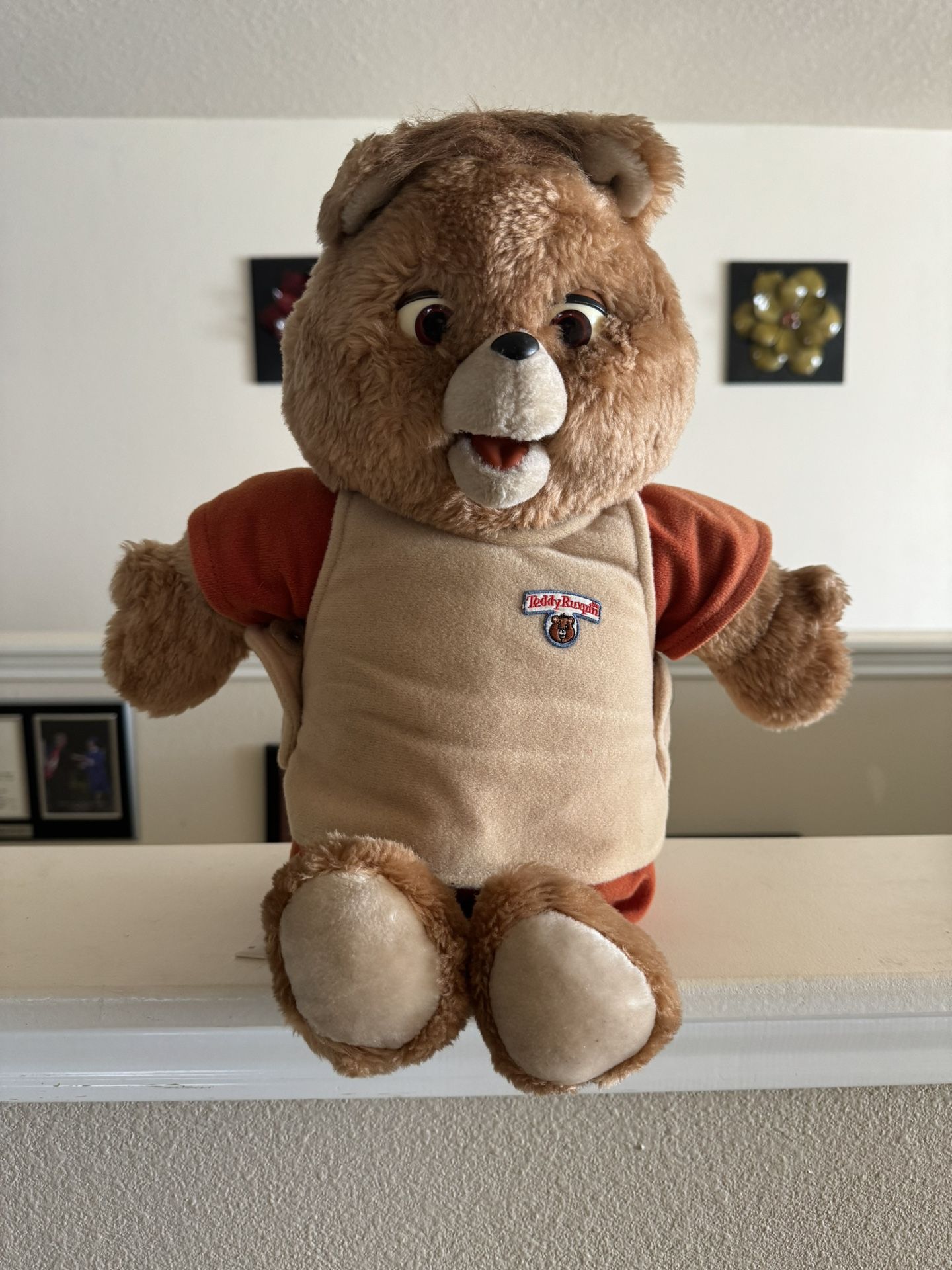 1985 Teddy Ruxpin Talking Bear Vintage/Cassette Uncle Grubby Tape UNTESTED 