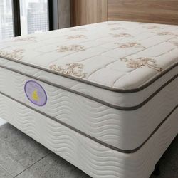 New Queen Mattress And Box Spring 2 Pc 