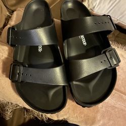 SIZE 12 BIRKENSTOCK MONTEREY EXQUISITE LEATHER COLOR BLACK BRAND NEW 