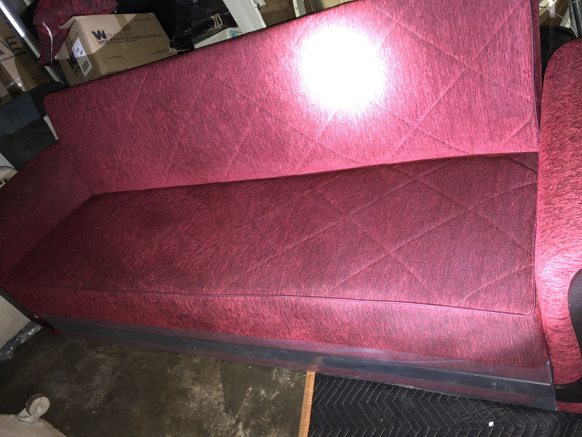 Brand New Red Sofa Nice And Comfy