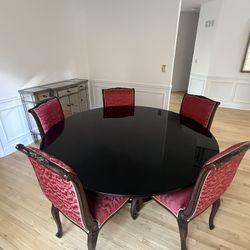 Modern Dining Table & Chair Set – Great Condition, Must Go!