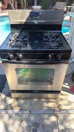 Whirlpool Gas Stove / Oven – Stainless Steel – $200 OBO