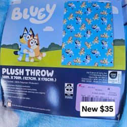 Bluey Blankets New