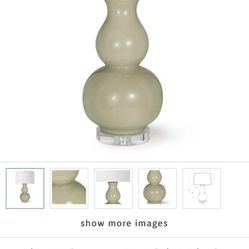 Regina Andrew 13-1067 Blair 30 inch 150.00 watt Green Table Lamp Portable Light