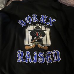NEW BORN X RAISED BIRDS OF PARADISE COLLECTION CREEPER HOODY: BLACK 3XL
