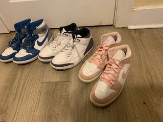 Jordan retro 3’s and Air Jordan 1’s
