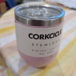 New, never used vacuum sealed triple insulated stemless tumbler.