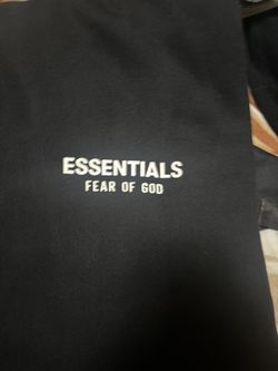 Black Essential Sweatpants 